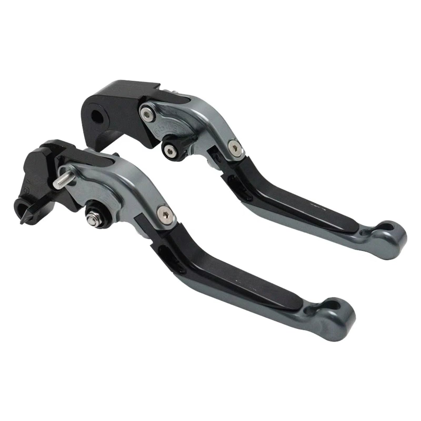 Naojino Grey Brake Clutch Levers Compatible With For Z900rs 2018 2019 2020 2021 2022 Motorcycle Adjustable Folding Brake Handle Lever Motorcycle Clutch(Grey)