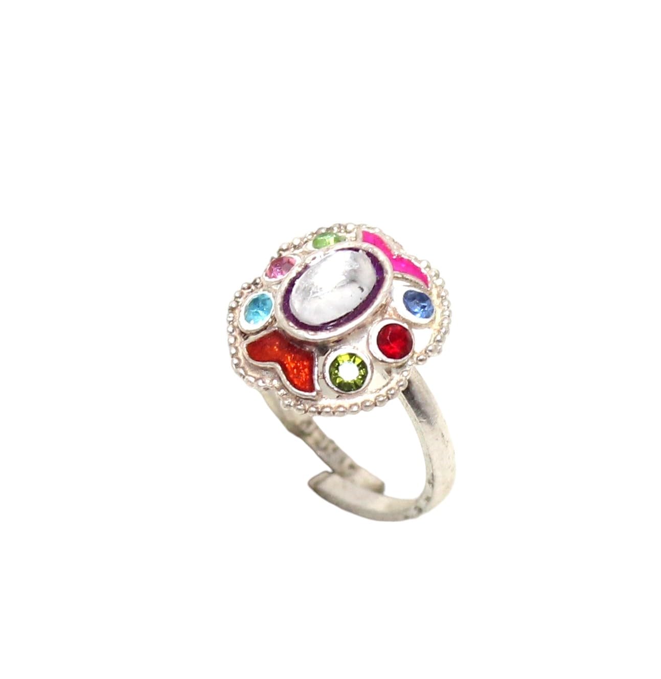 Adjustable Toe Ring Pair 925 Sterling Silver Cubic Zirconia Stone Jewelry Women Handmade Gift i788-image-44