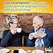 Clear DysphagiAide - A Dysphagia Thickener - Instant Beverage and Food Thickener, Box of 36 Single Serve Packets Level 3 Thickener - Moderately Thick (Honey-Like Thickness)