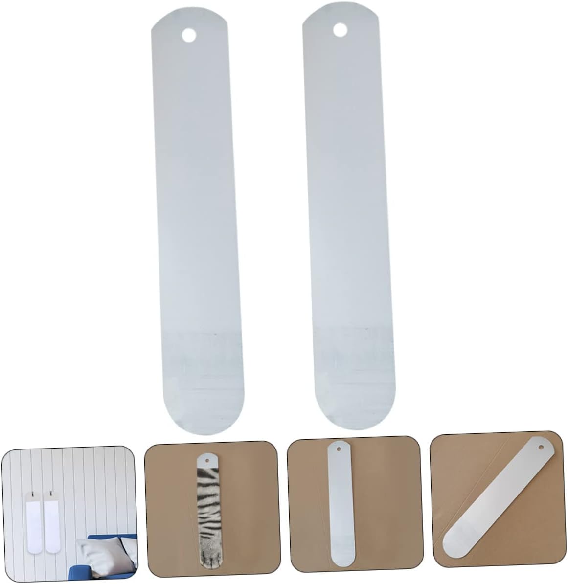 BEBEMOKO 2pcs Sock for Sublimation Printing Boards for Heat Press Storage Design for Crafting Various