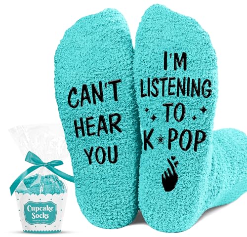 Kpop Merch - Unique Kpop Gifts for Teen Girl and Women - Korean Socks Gifts for Christmas Stocking Stuffers for Women Cute k-pop Stuff Korean Drama Gift for Teen Girl