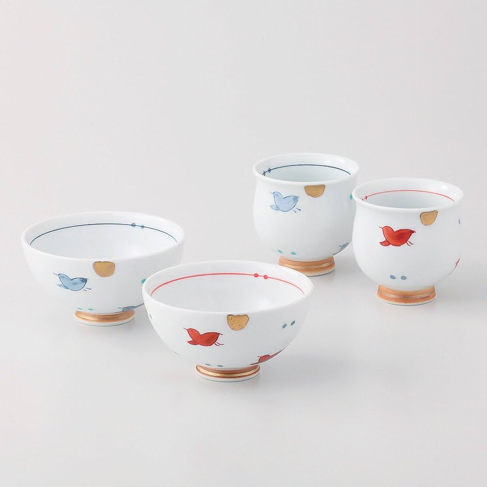 南島焼 奈美ロリマーさん作品 湯呑み2個組 直径約8cm 高さ約8cm