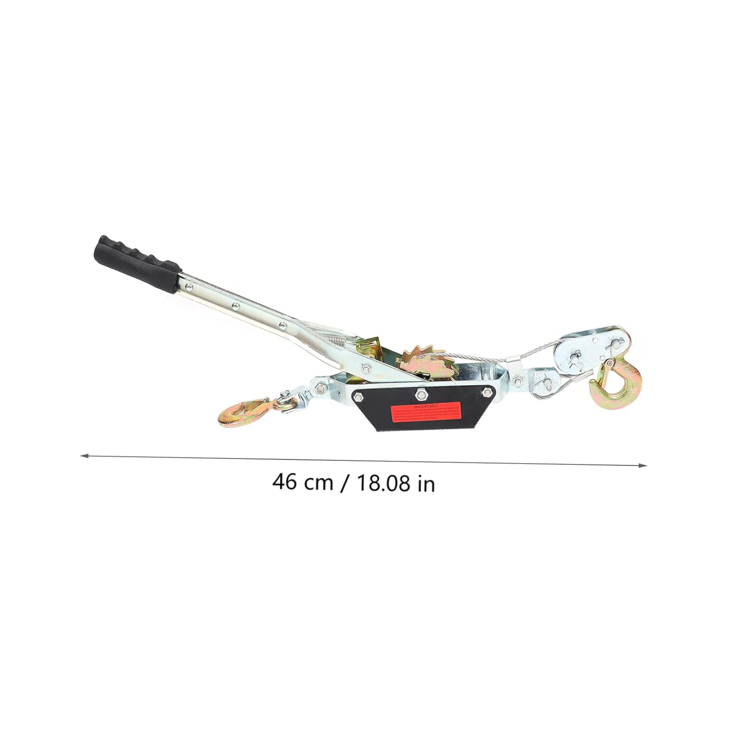 2t Power Puller Cable Grip Wire Grip Hand Ratchet Puller Steel Cable for Heavy-Duty Pulling Needs Construction Automotive and Farm Applications