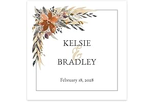 Personalised Wedding Napkins