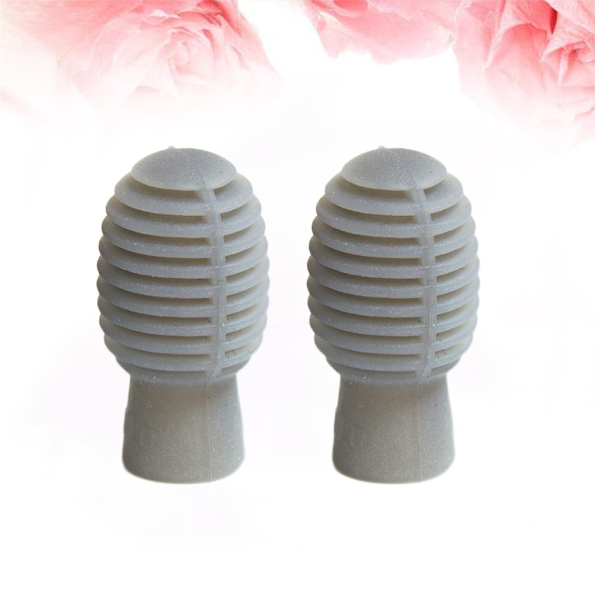 Toyvian 12stücke Silikon Drumstick Schutzkappen Für Leises Üben Drumstick Tipps Pads Für Geräuschloses Schlagzeugspiel Für Zuhause Und Unterwegs