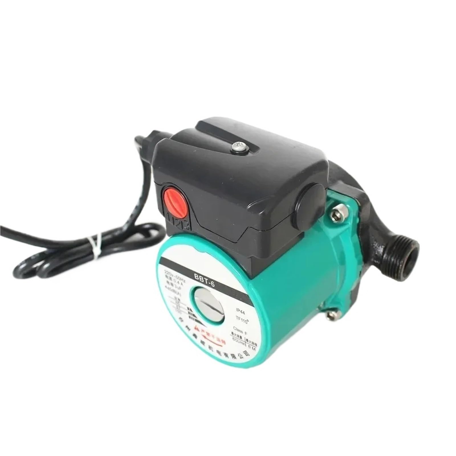 1 pompa di circolazione dell'acqua da 220 V, 100 Watt, per il riscaldamento, ultra silenziosa, pompa di aumento della pressione, riscaldamento centralizzato, caldaia (tubo di diametro 45 mm)