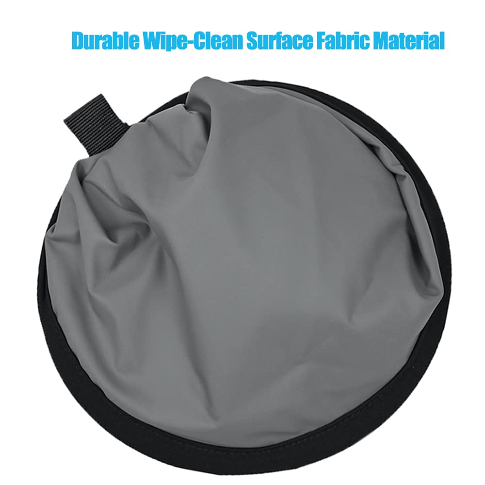 Foto&Tech Doppelseitige Graukarte & Weißabgleichscheibe – 60 Cm, Faltbar, Mit Tasche
