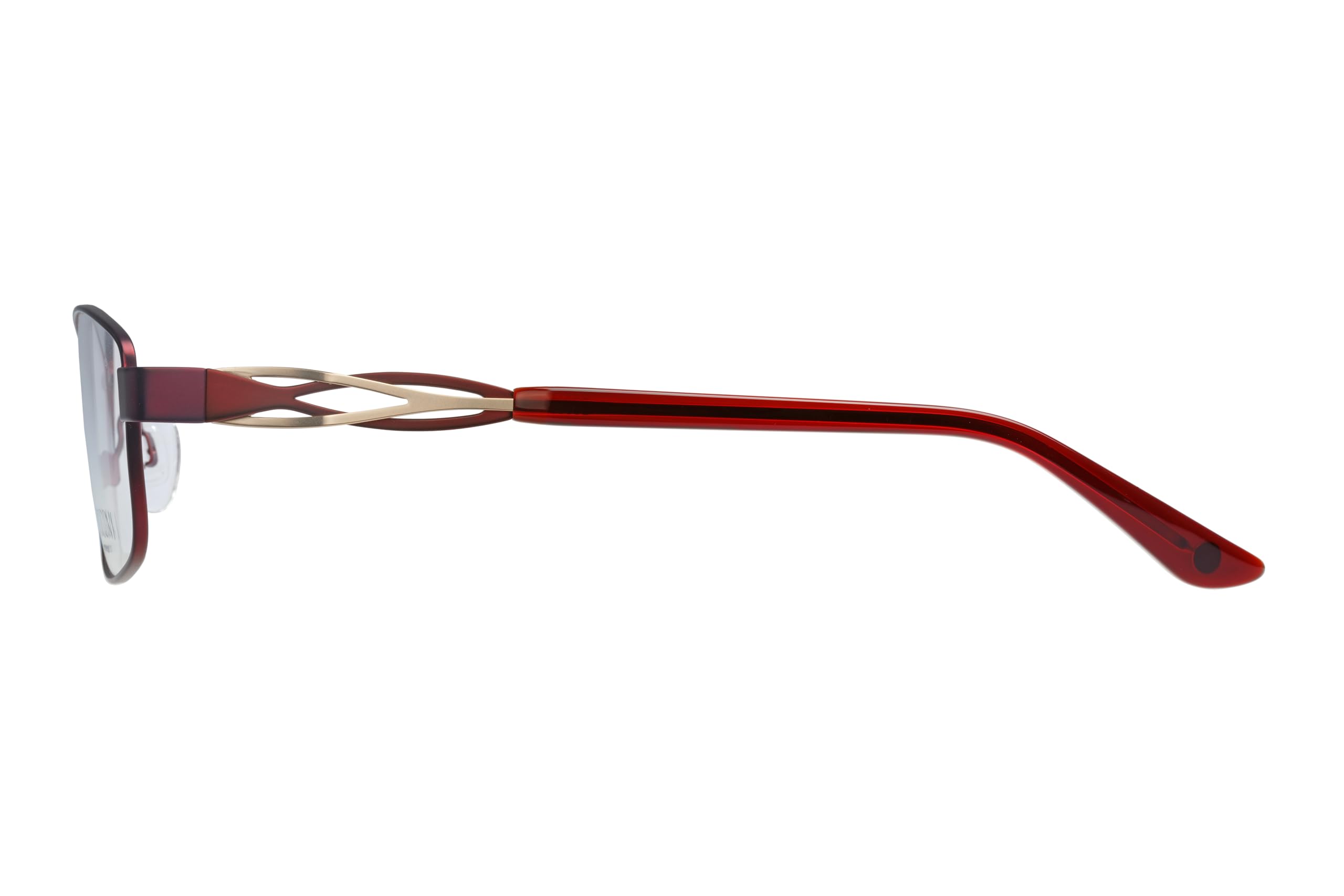 Puccini Brille mit Sehstärke für Damen optional mit Sonnenbrillentönung oder Blaulichtfilter, Oval, gefertigt aus Metall (inklusive Brillenetui)