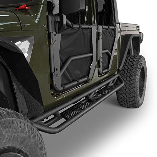 U-Box Gladiator Side Steps Tubular Running Board Nerf Bar For 2020 2021 2022 2023 Jeep Jt Gladiator P/U Trucks #TOP1