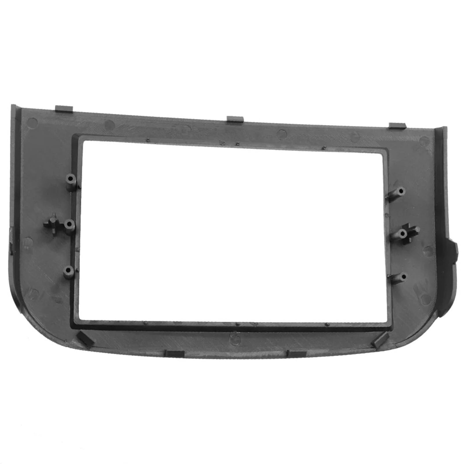 Cadre Panneau D'autoradio Kit Montage Cadre Tableau Bord, Panneau Audio Radio DVD Voiture, Couvercle D'adaptateur pour Mitsubishi Colt (Z30/Z30G/Z3B/Z3V) 2007