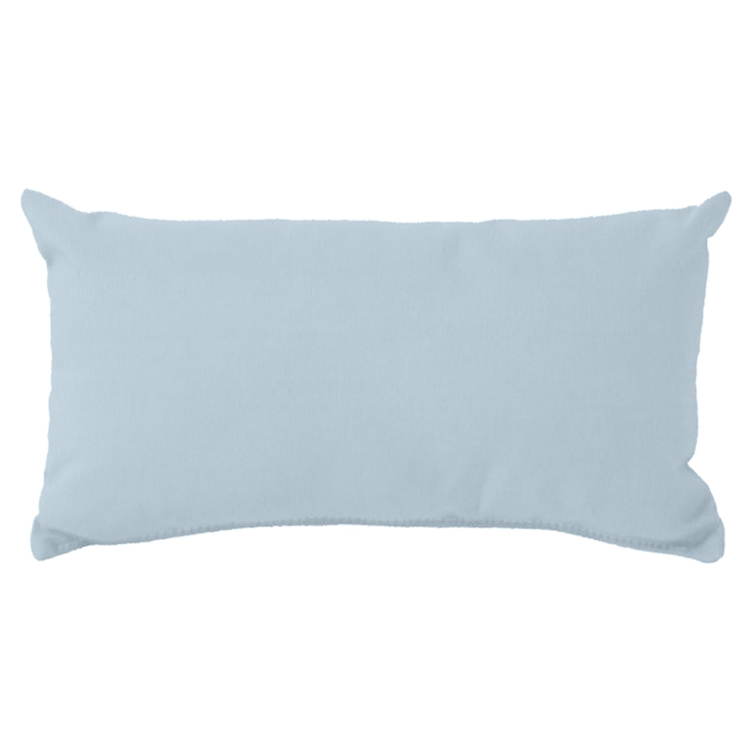 UK Care Direct Sunlounger Head Pillow - Premium Quality, Design for Neck & Head Support, Adjustable Strap, Soft & Plush Fabric - Lightweight & Portable [Sky Blue, 50x25 cm, Pack of 1]