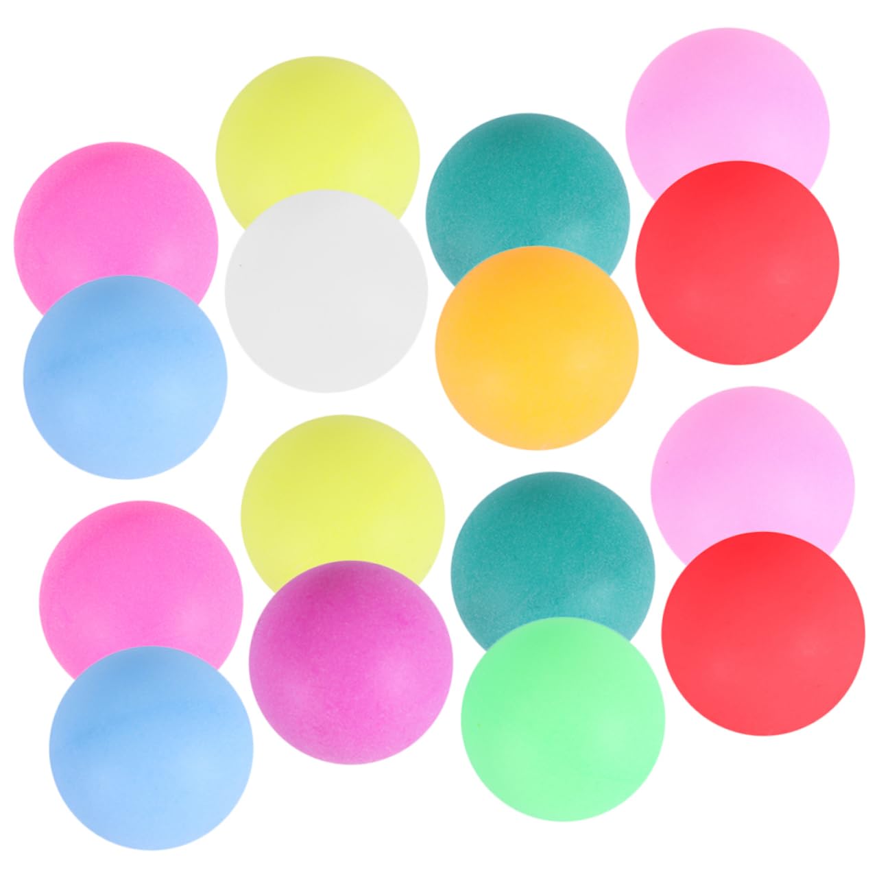 ifundom 150pcs Colorful DIY Party Game Balls Multicolored Balls for Entertainment Classroom Activities Reusable Material for Raffles and Fun Games