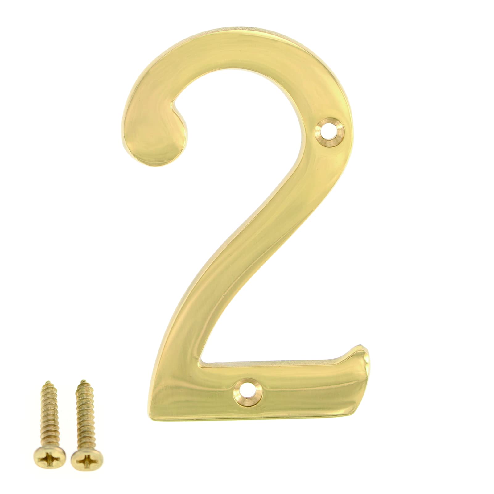 Amazon.com: ZW Hardware A200 2 Inch Brass Bright Brass House