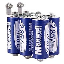ماكسويل 17 V 566 F سوبر مكثف القفز كاتب لجميع 12 V سيارة 2.85 v 3400 F ultracapacitor لتخزين الطاقة الشمسية، UPS العرض، أدوات الطاقة، موتور بدءا 6 قطع