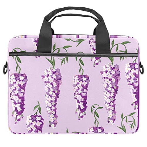 Sac à bandoulière pour ordinateur portable 13 à 14 pouces floral