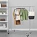 Camabel Perchero Burro Perchero de ropa con ruedas Ajustable 130-189cm Capacidad de...