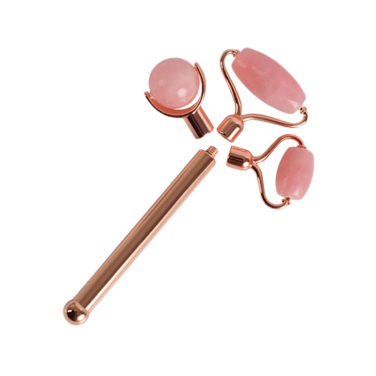 Gesichtsmassageroller aus Naturjade mit Kugel Design für Gesichtspflege