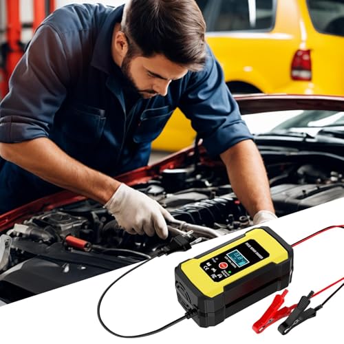 Evite baterías muertas con el mantenedor de batería para motocicleta 12V 3