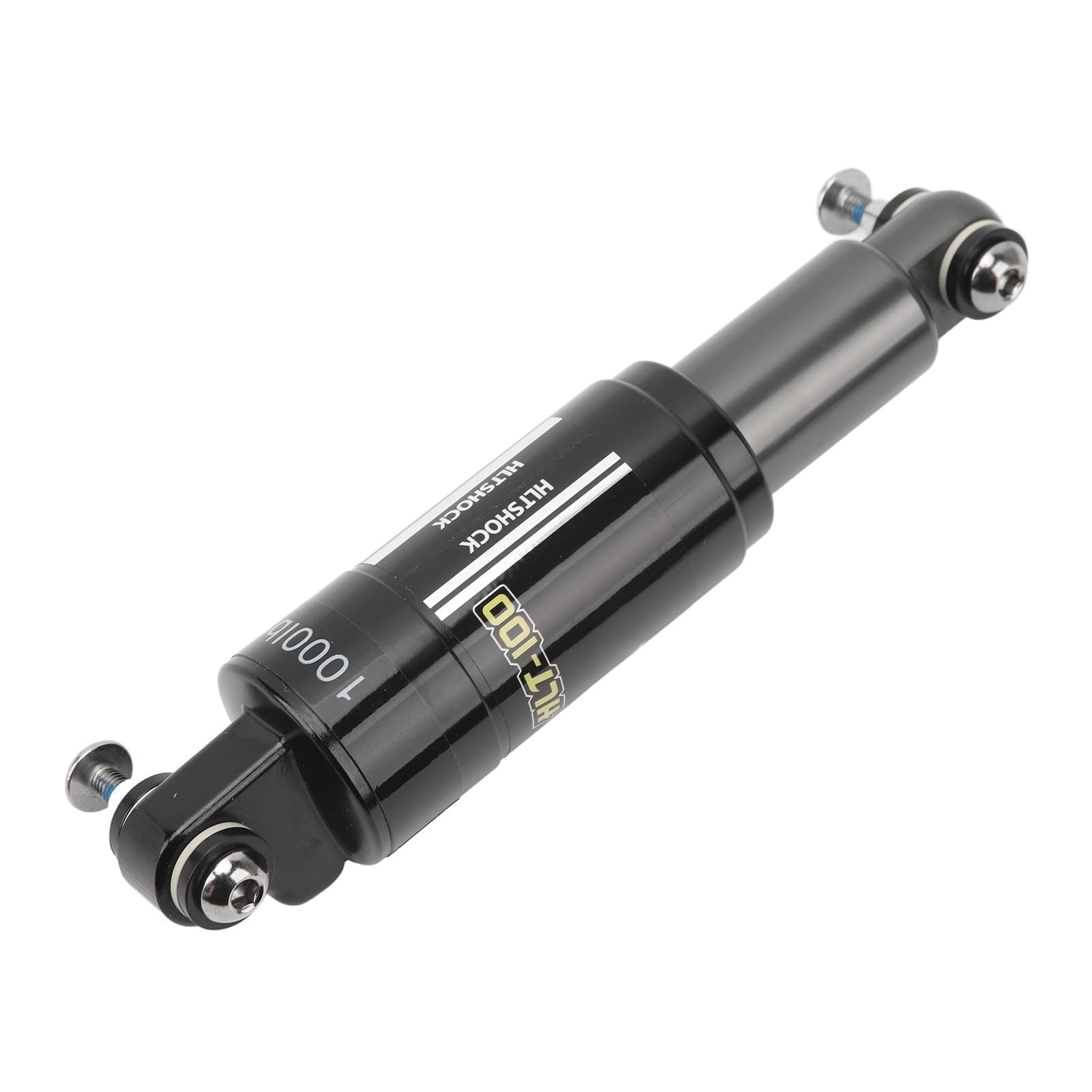 Amortiguador trasero Equlup, 185 mm/7,3 pulgadas, 1000 Lbs, Aluminio, para MTB y eléctrica