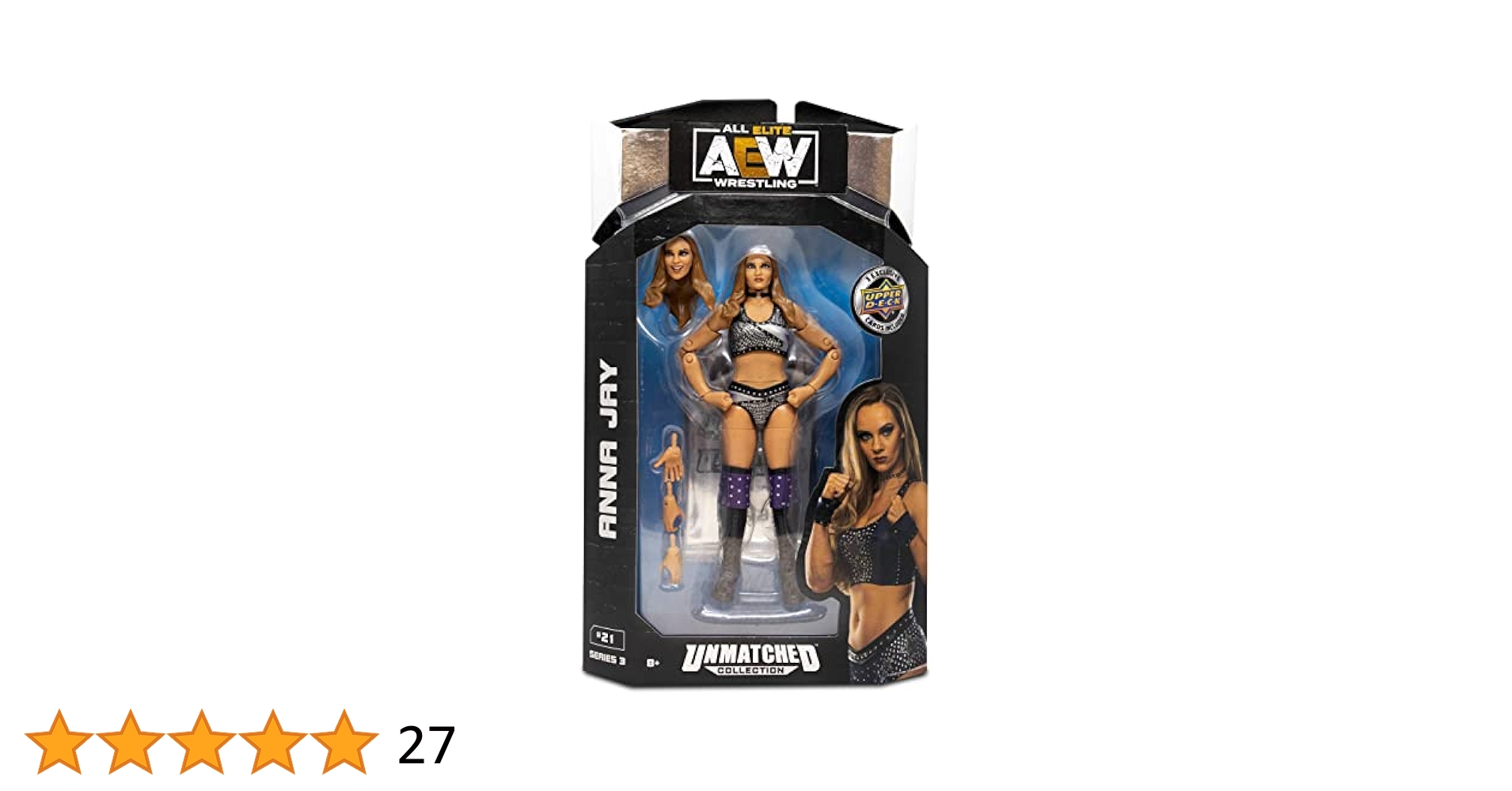 プロレス　AEW シリーズ３　フィギュア　セット AEW Legacy of Sting 3-Pack | Jazwares Vault