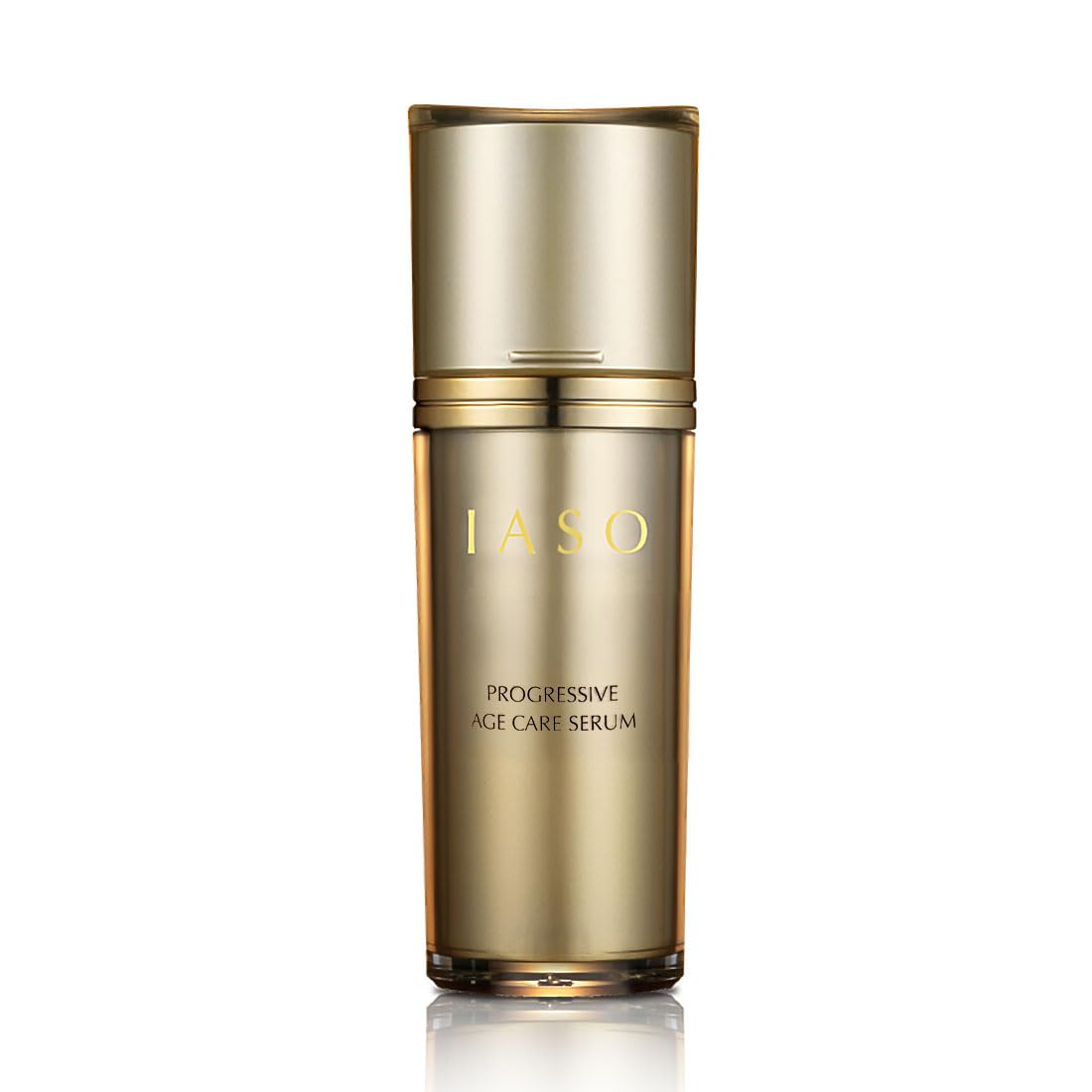 IASO PROGRESSIVE Age Care Serum | Premium Anti-Aging, Anti-Wrinkle Serum, Gold-Infused Formula, Improving Skin Quality and Texture, Korean Skin Care, 1.18 oz