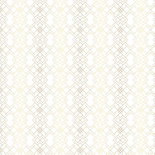 Image of Wallpaper Self Adhesive Wall Covering Elegant Gold Diamond Lattice (41cm x 244cm)