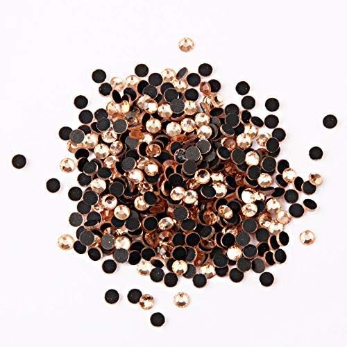Crystal Hotfix Rhinestone,Machine Cut Stone 2880pcs/pkg (Champagne,SS6/2mm), SS6/2mm/2880pcs - Image 4