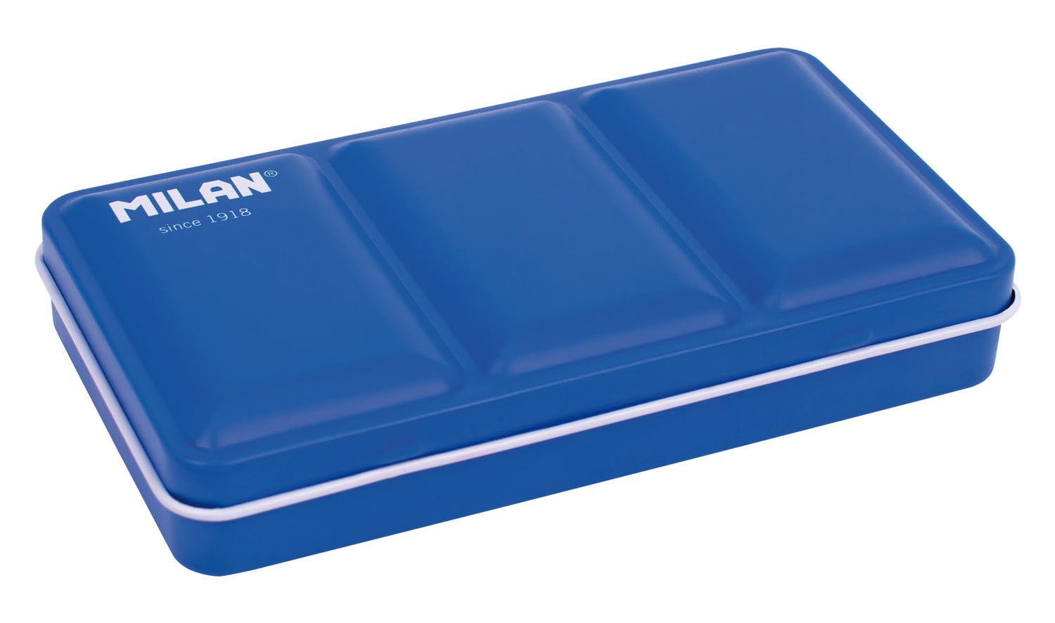 MILAN® Metalowe etui 12 akwarele pół godet