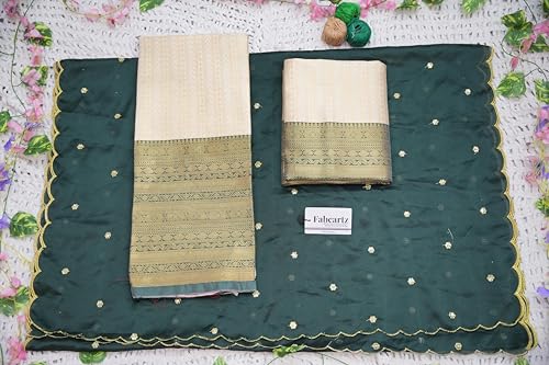 Image of Fabcartz Tranding South Indian Pattu Lehenga Choli For Women
