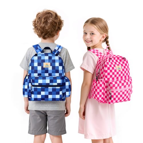 Image of STEAMEDBUN Kids Backpack for Boys Girls 5-8, 15inch Girls Boys Backpacks Kindergarten