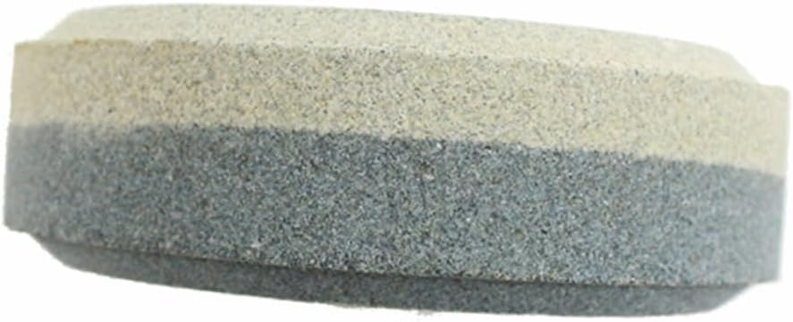 Double Sided Round Sharpening Stone with Coarse and Fine Grit Durable Grinding Tool for Knives Scissors and Outdoor Tools Compact Household Sharpener for Hunting and Camping Use