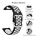 ISABAKE Correa de 20 mm Compatible con Garmin Vivomove/HR, Garmin Vivoactive 3,...
