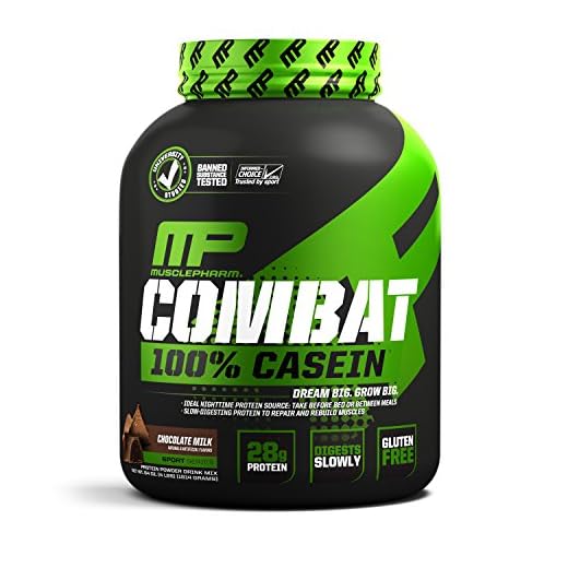 Muscle Pharm Combat 100% Casein Supplement - 52 Servings