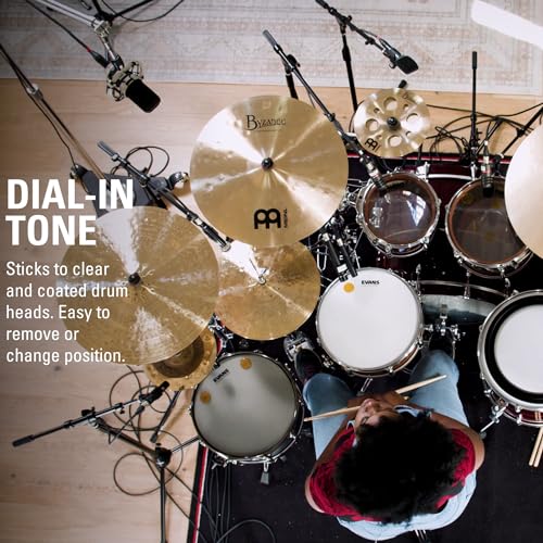 image for Meinl Cymbals pc Drum Honey Dampening Gel Pads, 6-Piece Pack with Cont