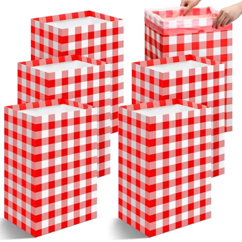 Poubelle jetable carton grand format avec sac poubelle événement cuisine et buffet intérieur