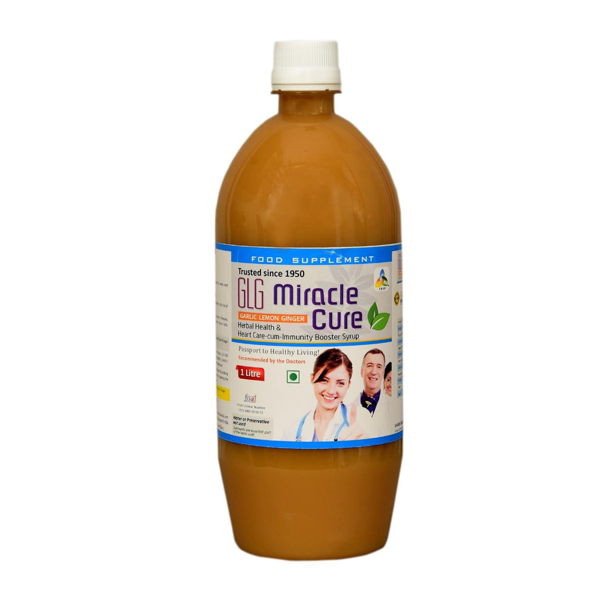 SKSB Glg Miracle Cure Herbal Health And Heart Care Cum Immunity Booster Vegetarian Syrup|Healthy Heart Cardiac Wellness|Healthy Cholesterol Level And Heart-1000 Ml-image-48