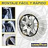 Goodyear Set di 2 Calze da Neve in Tessuto per Auto Ultra GRIP Taglia M