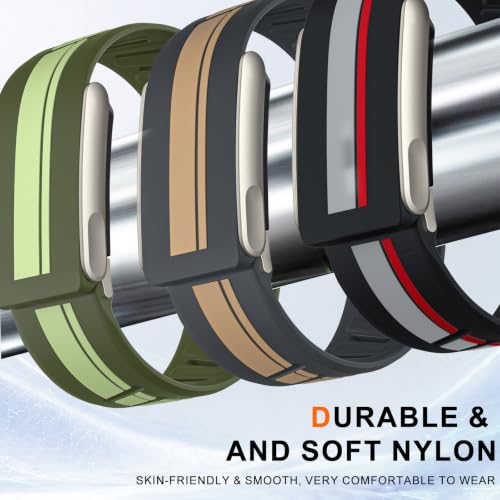 Image of omee Silicone Sport Band Compatible with Whoop 5.0 Band One, Peak and Life /MG Strap Men Women, Breathable Sport Adjustable Waterproof Replacement Wristbands Straps for Whoop 5.0 Silicone Bands