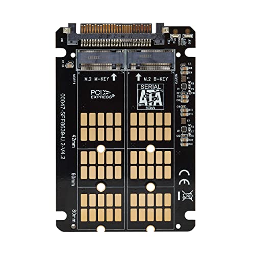 Adaptador Tripp Lite U.2 a M.2 para SSD PCIe NVMe miniatura 6