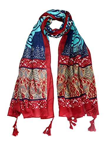 Scarfs for Women Lightweight Floral Print Scarf Shawl Fashion Gift Scarves Sunscreen Shawls for All Seasons