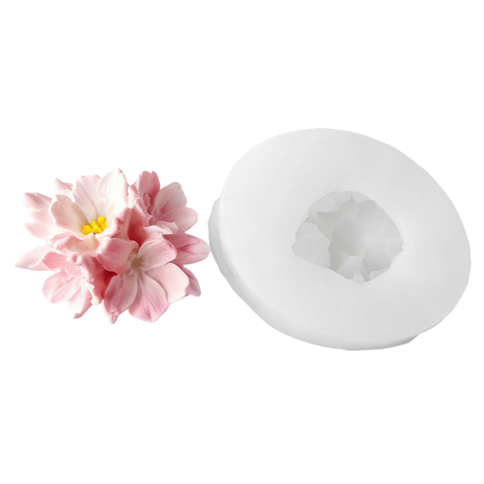 Kalttoy Silicone for Crystals Drip Flower Decorations Crafting Home Art Projects with Detailed Designs Soap