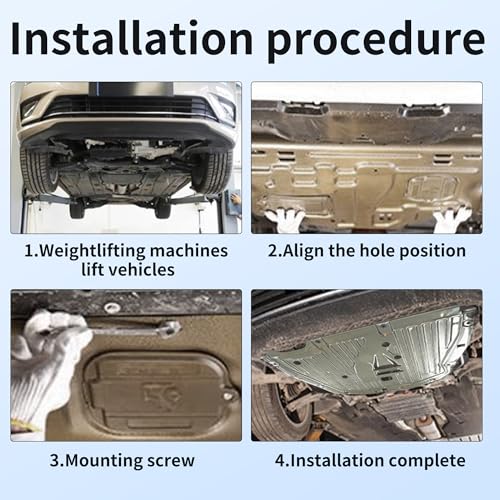 image for runfider 74110-TBA-A00 90674-TY2-A01 Al-mg Alloy Engine Splash Guard U