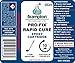 Brampton PRO-FIX Rapid Cure Golf Epoxy, 3-Min Work Life, 30-Min Repair, Impact Resistant, 2-Part Epoxy Glue Kit for Golf Clubs, Shafts, Heads, Drivers, Putters, Easy 1:1 Mix