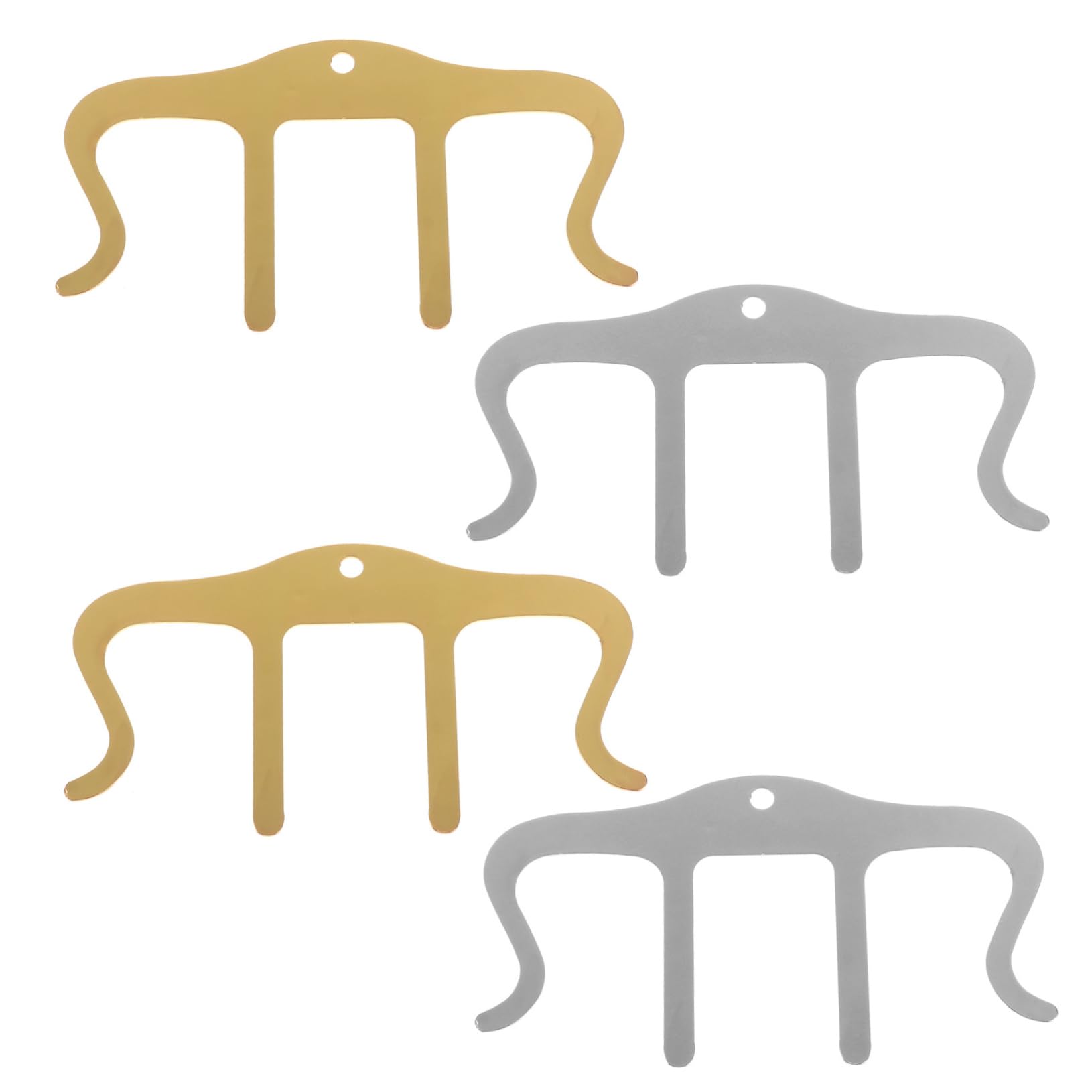 BESTonZON Firm Music Book Holder 4pcs Music Note Clip Music Page Holder Smooth Craftsmanship Random