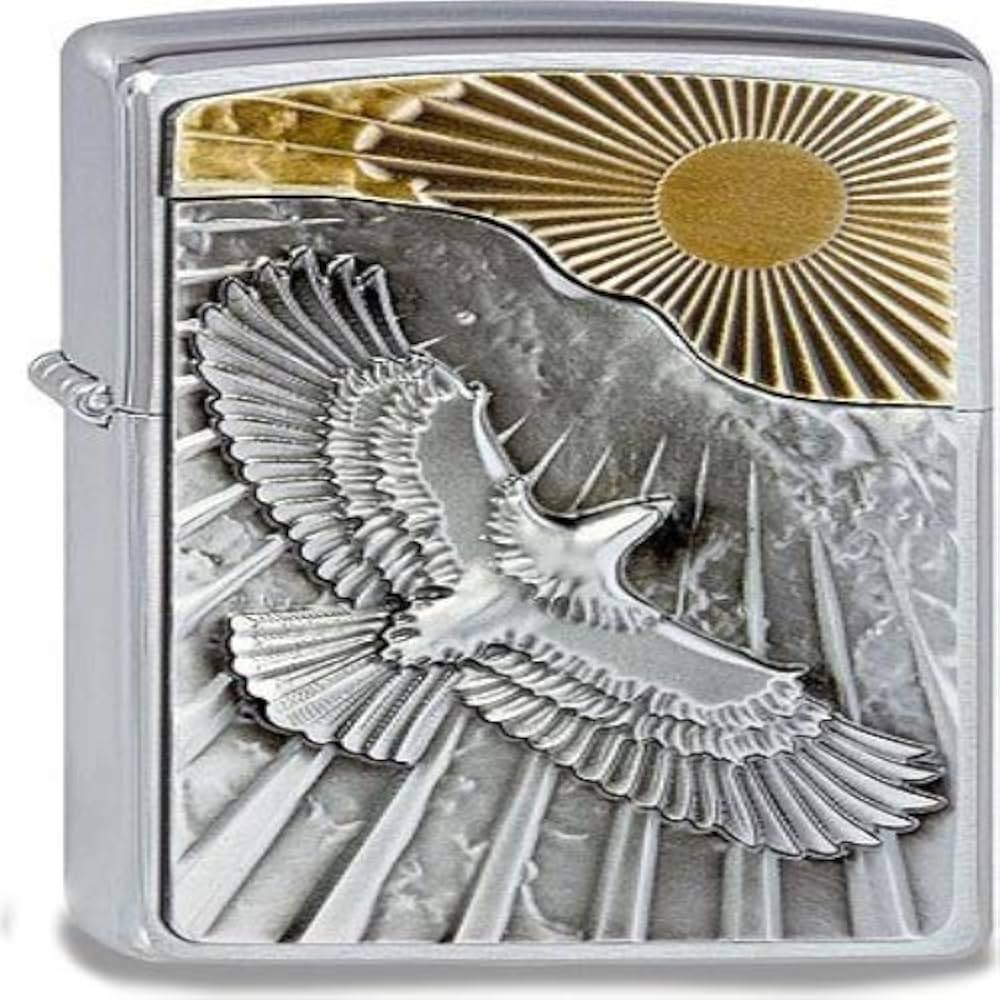 Amazon.com: Zippo 1110001聽No. 250聽Eagle Chrome Parent