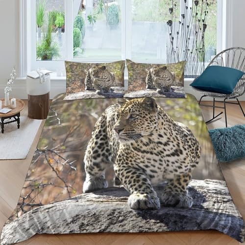 Housse de couette lavande pour parure de lit effet jardin