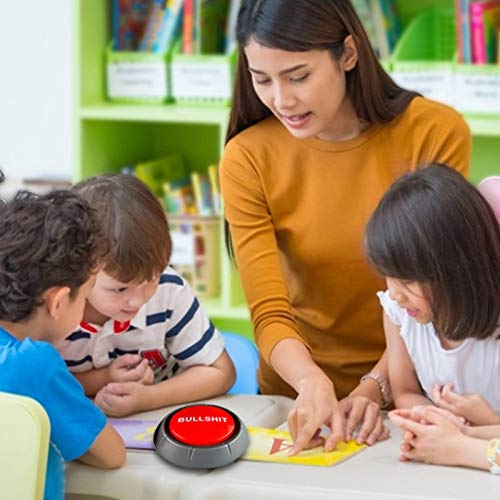 Buzzer , TV-Spiel-Buzzers mit Licht und Sound, Fun Light Bullshit Buzzers , Buzzer- für Verführer, Stressabbau, Freunde, Erwachsene, Kollegen, Alle