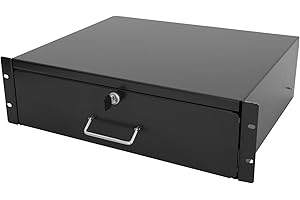 Kenüco 3U Rackmount Drawer Server Cabinet Case