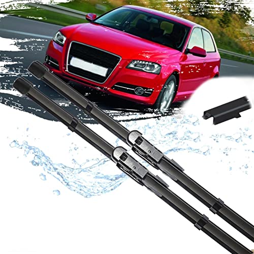 Balais d'essuie-glace Audi A3 8P anti-traces pour pare-brise avant 2006 2007 2008