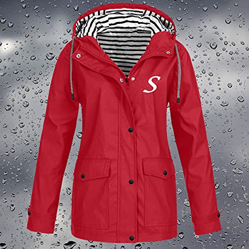 Chaqueta impermeable de mujer que frena el viento con bolsillos herméticos 3